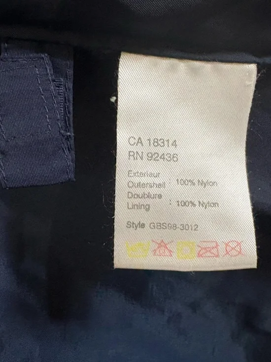 VTG WindRiver Nylon Jacket Womens Sz small Barn Outdoors Spring Rain retro flaws - Picture 5 of 16